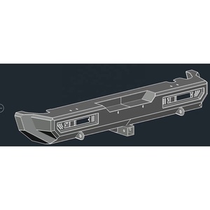 4x4 accessoires de voiture, pare-chocs arrière pour <span class=keywords><strong>Jeep</strong></span> JIMNY 2018 + kit de carrosserie - Product Image 1