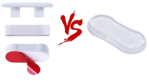 Universel 5 pièces siège de toilette pare-chocs <span class=keywords><strong>Kit</strong></span> réutilisable Silicone siège de toilette <span class=keywords><strong>tampon</strong></span> Transparent couvercle de toilette <span class=keywords><strong>tampon</strong></span> en caoutchouc - Product Image 6