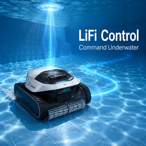 Limpiador Robótico <span class=keywords><strong>de</strong></span> Piscinas Z1Pro LiFi <span class=keywords><strong>de</strong></span> Alta Calidad con Control Remoto Automático, Motores sin Escobillas <span class=keywords><strong>de</strong></span> Triple Accionamiento, Escalador <span class=keywords><strong>de</strong></span> Paredes y Línea <span class=keywords><strong>de</strong></span> Agua - Product Image 1