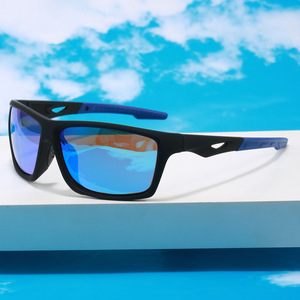 Sunglasses Polarized UV400 TAC Lens PC <b>Frame</b> <b>Black</b> Unisex Sport Cycling Outdoor Sun Protection Type 3 Sunshades - Product Image 4
