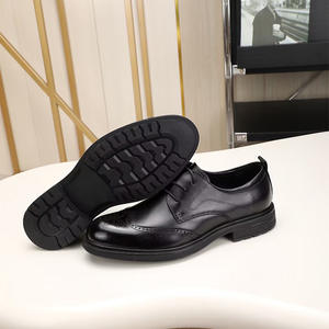 Chaussures habillées en cuir véritable de qualité professionnelle, imperméables - chaussures habillées formelles adaptées aux occasions formelles - Product Image 3