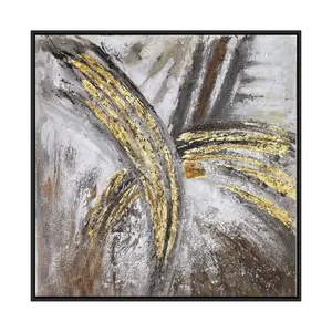 Fabrikant Groothandel Aluminium Frame Nordic Abstracte Gedrukt Canvas Modern Art Painting Wall Art