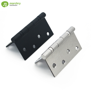 Charnière de porte de style américain canadien en gros Charnière en fer pour porte Charnière de porte noire en nickel de 4 pouces - Product Image 3