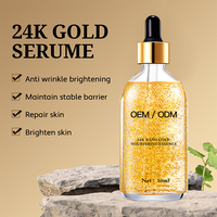 Sérum Visage Anti-âge Personnalisé à Marque Blanche : Oligopeptide, Or 24K et Acide Hyaluronique