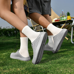 Deran OEM LOGO unisexe sur les sabots de jardin baskets d'<span class=keywords><strong>eau</strong></span> avec trous de vidange respirants randonnée sandales d'<span class=keywords><strong>eau</strong></span> pantoufles de sport pour homme - Product Image 3