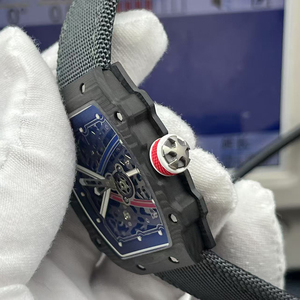 Nuovo <span class=keywords><strong>Orologio</strong></span> Meccanico <span class=keywords><strong>Automatico</strong></span> di Lusso RM67-02 in Fibra di Carbonio Personalizzato di Alta Gamma Sportivo e Alla Moda Ultra-sottile 7,8mm per <span class=keywords><strong>Uomo</strong></span> - Product Image 5