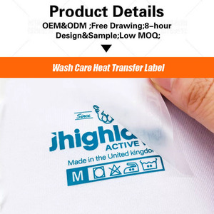 Étiquettes autocollantes personnalisées écologiques estampées à chaud pour vêtements, chaussures, sacs - Transfert thermocollant et marque privée - Product Image 2