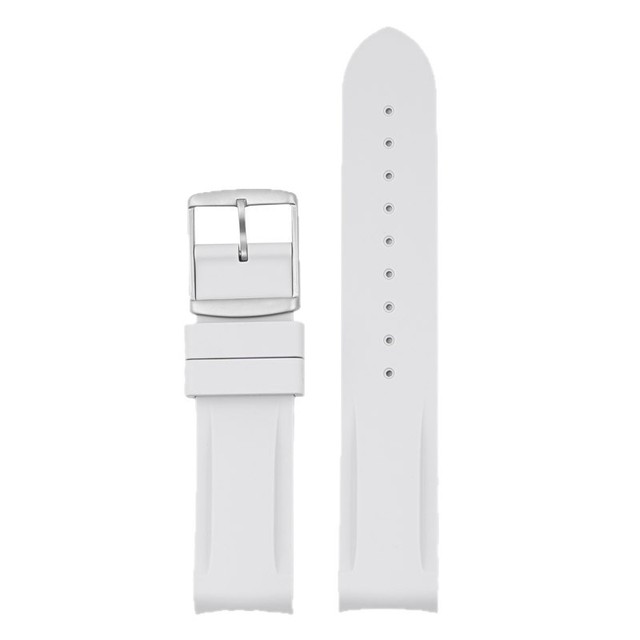 Luxury Breathable Soft Rubber Diver GMT 20mm Replacement Watch Band for Omega Tearwatch 20mm Curved Bezel Strap