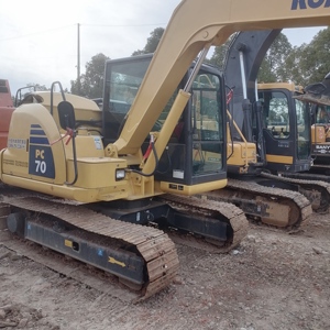 Excavadora de orugas diésel Original usada de alta calidad Komatsu, con buenas condiciones de trabajo, el mejor precio a la venta - Product Image 2