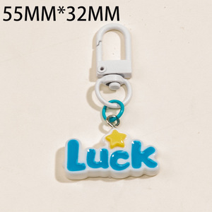 Llavero creativo con palabras en inglés, llaveros con signos de palabras populares para mujeres y hombres, bolso divertido a la moda, accesorios de regalo de joyería - Product Image 5