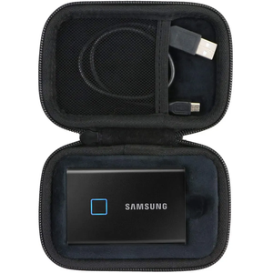 Étui rigide EVA Étui de transport de voyage EVA Étui rigide EVA pour disque dur <span class=keywords><strong>Samsung</strong></span> <span class=keywords><strong>T7</strong></span> <span class=keywords><strong>Touch</strong></span> - Product Image 1
