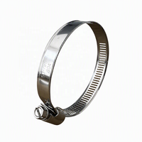 Collier de serrage à ressort réglable de style américain 12,7 mm pour tuyau perforé poli W1 pour condensats de CVC en pouces