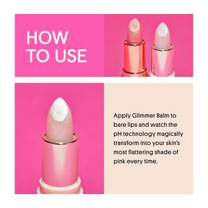 Baume à lèvres hydratant pH Winky Unicorn Glimmer saveur <span class=keywords><strong>vanille</strong></span>, teinte rose naturelle, hydratant qui change de couleur, adoucit les lèvres - Product Image 5