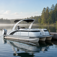 Bateaux de pêche à la basse en aluminium OEM ODM OBM Hider à bon prix avec sièges en acier inoxydable pour le sport, la pêche et le tourisme