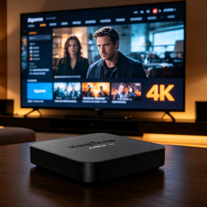 Nuevo <span class=keywords><strong>Decodificador</strong></span> IPTV Android 4K <span class=keywords><strong>ZGEMMA</strong></span> AIRBOX Y1 Disponible con Vpn TVapp Hbomax - Product Image 1