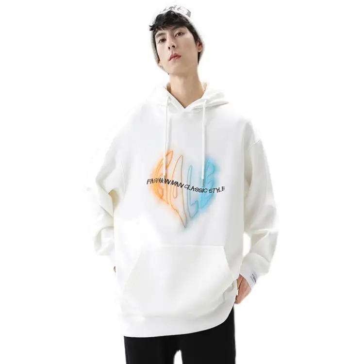 Sudadera con capucha de manga larga para hombre, prenda deportiva masculina de alta calidad con estampado de dibujos animados, estilo Casual, A la moda