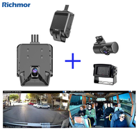 Richmor Nouveau GPS 4G Installation Flexible Enregistreur Vidéo de Véhicule 1080p Mdvr avec ADAS DSM Caméra de Tableau de Bord