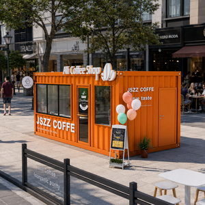 Fabricante de Cafeterías Modulares Portátiles Prefabricadas en Contenedores, Personalizadas al por Mayor, para el Mercado de Oriente Medio - Product Image 1