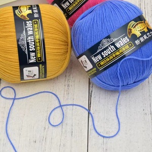Fil de <span class=keywords><strong>laine</strong></span> fine de Nouvelle-Galles du Sud, 20s, 100% <span class=keywords><strong>laine</strong></span> d'agneau, fil fantaisie écologique pour tricot et tissage de pulls - Product Image 1
