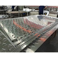 Système de façade de bâtiment commercial au design moderne, panneaux et planches en alliage d'aluminium pour une utilisation en extérieur, pour les centres commerciaux et les hôpitaux