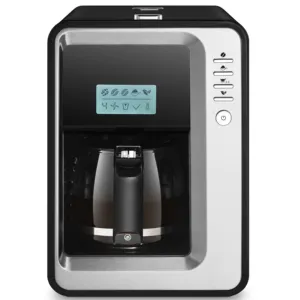 Grind And Brew Coffee Maker With Built-in Blade Grinder