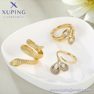 250718 ज्वैलरी मल्टी स्टाइल रिंग संग्रह 14k 18k गोल्ड प्लेटेड जेम्स्टोन रिंग्स थोक ऑर्डर फैशन गहने - Product Image 3