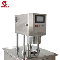 Machine de scellage sous vide pour boîtes de conserve, semi-automatique, électrique, thermoscellage, emballage papier et bois, nouveau produit pour boissons et produits chimiques