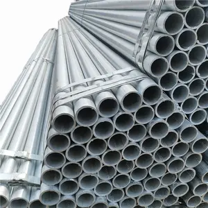 80mm Galvanized Tubing ERW Technique Galvanized Steel Pipe Welding Punching Services EMT API Special Pipe Boiler 6m GS Certified