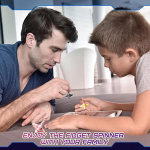 XLD caliente película antiestrés Fidget Spinner pequeño ciclón giroscopio mano Spinning <span class=keywords><strong>Top</strong></span> distracción yemas de los dedos juguetes de Metal Unisex edades - Product Image 4