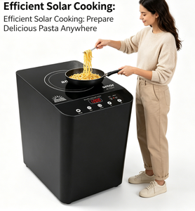 Cuisinière à induction solaire hors réseau DC à brûleur unique en fer 1200W, design taille-hauteur pour une cuisson facile et des plats chauds - Product Image 5
