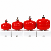 68 ° Extincteur automatique thermostatique à poudre sèche monté au plafond, 12 kg, pour une suppression rapide des incendies, certifié CE, Extintor