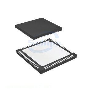 IC ADC 12BIT PIPELINED 64LFCSP Electronic Components China BOM IC In Stock 64 WFQFN Exposed Pad, CSP AD9234BCPZRL7-500 Data Acqu - Product Image 1