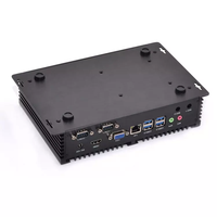 Precio de fábrica I7 10510U Win 11 Linux Mini PC Industrial Fanless All-in-One Panel PC Embedded Case Barebone Computer en Stock