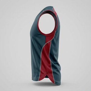 Maillot de lacrosse à col en V et manches courtes pour adultes, motif drapeau jaune imprimé, dernière collection, prix d'usine en gros - Product Image 5