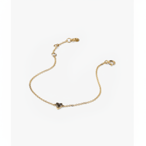 Pulsera Mini Corazón con Diamantes Pavé - Product Image 1