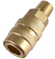 Raccord rapide en laiton et cuivre haute pression 1/4 NPT pour usage industriel