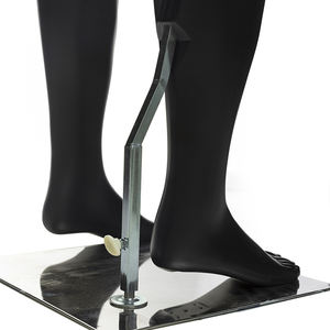 Maniquíes Masculinos NIP-B en Posición <span class=keywords><strong>de</strong></span> Pie, Maniquíes Masculinos Negros <span class=keywords><strong>de</strong></span> Plástico para Exhibición en Vitrinas, Cuerpo Completo para Exhibición <span class=keywords><strong>de</strong></span> Ropa - Product Image 5