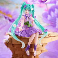 Figur Bunga Peri Miku Ungu Cosmos Grosir, Patung Koleksi Otentik Premium, Tersedia
