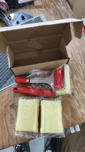 Cepillo <span class=keywords><strong>para</strong></span> Parrilla sin Cerdas y <span class=keywords><strong>con</strong></span> Raspador, Almohadilla Reemplazable, Mango Flexible y Resistente, Cabezal Resistente al Calor, Herramienta de Limpieza a Vapor Caliente <span class=keywords><strong>para</strong></span> Barbacoa - Product Image 4