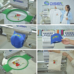 Máquina de Bordar Computarizada de Alta Velocidad de 3 Cabezas, Máquina de Bordar Automática Personalizada para Gorras Planas y Prendas Terminadas - Product Image 3