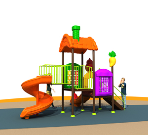 Nouvelle série <span class=keywords><strong>Coco</strong></span> House 76mm tuyau galvanisé aire de jeux extérieure pour enfants toboggan en plastique LLDPE pour jardin centre commercial maternelle - Product Image 2