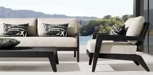 Sassanid OEM Outdoor Patio Garden Set Diseño contemporáneo Muebles de exterior <span class=keywords><strong>Avila</strong></span> Sillón de aluminio - Product Image 5
