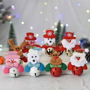 Décoration de Noël en métal : clochettes, pendentifs, jouets à suspendre pour sapin, Père Noël, bonhomme de neige, fête, maison, bricolage, artisanat - Product Image 1
