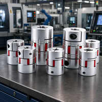 Accouplement flexible DETON à mâchoires araignée, haute précision pour moteur pas à pas servo de machine-outil CNC