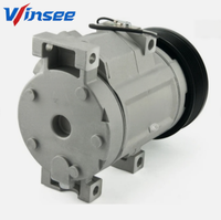 Compresseur AC 12V durable pour Scion 2.4 VVT-i 2005- OEM 447260-8281 129MM 7PK Composant du système de climatisation du véhicule