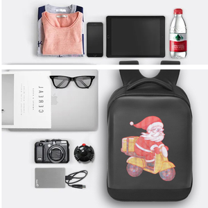 App-kiểm soát HD P2 LED hiển thị Ba lô sáng tạo tự làm quảng cáo di động Gói chống thấm nước điện thoại thông minh Sync & Thiết kế di động - Product Image 5