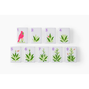 Hot Selling Custom Made Modern Style White 4 layer Acrylic Luxury Eco-Friendly Durable Indoor American <b>Mahjong</b> Tiles Layered - Product Image 3