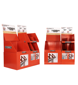 Custom CMYK Printing Supermarket Promotion Cardboard <strong>Counter</strong> Box <strong>Display</strong> for <strong>Drinks</strong> Cans - Product Image 2