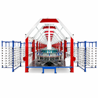 Métier à tisser circulaire entièrement automatique à 6 navettes pour sac tissé en PP Machine de fabrication de sacs de riz en ciment et ligne de production de sacs tissés