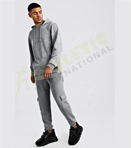 Ensemble de survêtement pour hommes, veste pantalon de Jogging, survêtement de sport, uniforme pour joggers, nouvelle collection - Product Image 3